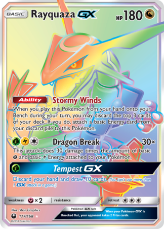 Rayquaza-GX 177 / 168