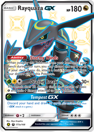 Rayquaza-GX 177a / 168