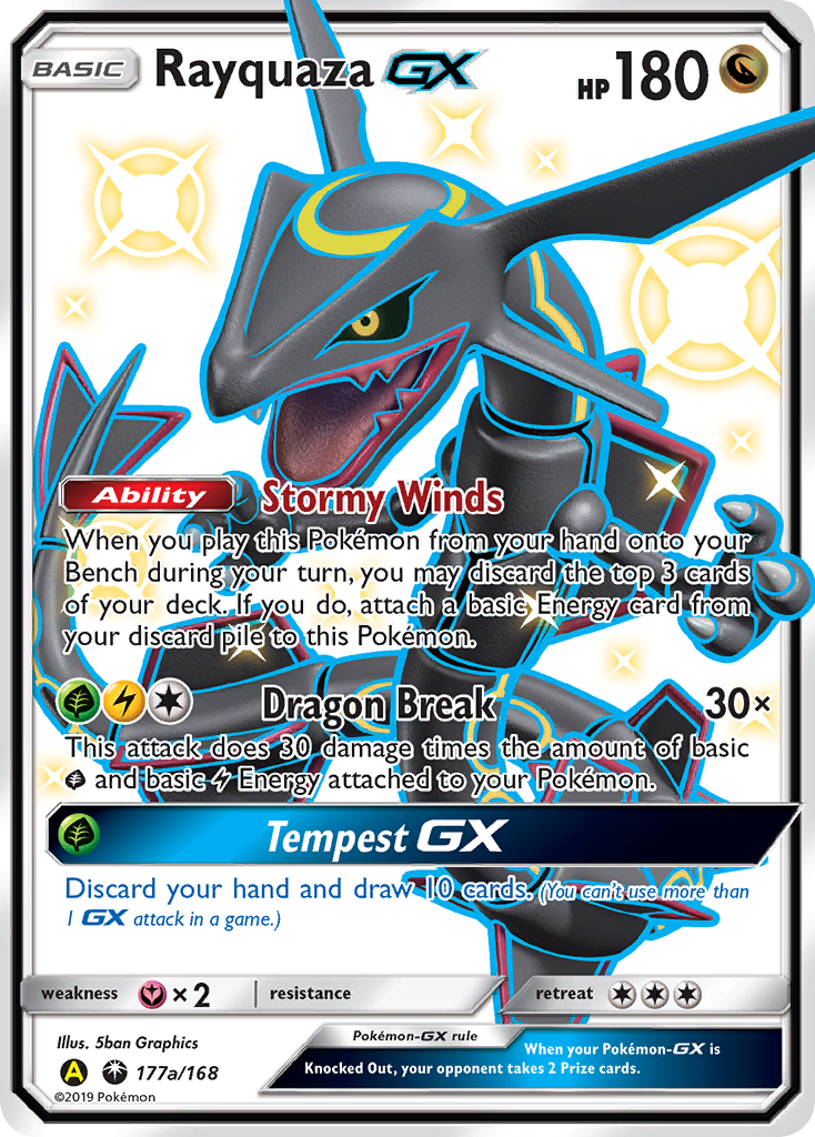 Rayquaza-GX 177a / 168