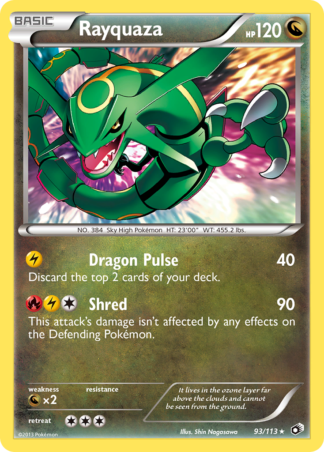 Rayquaza 93 / 113