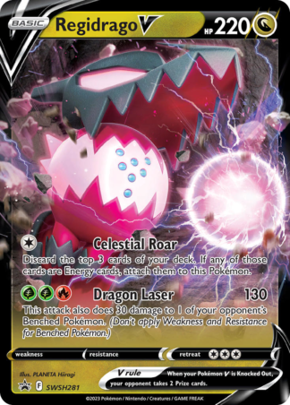 Regidrago V SWSH281 / 307
