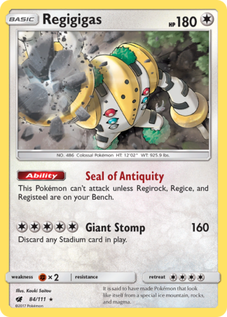 Regigigas 84 / 111
