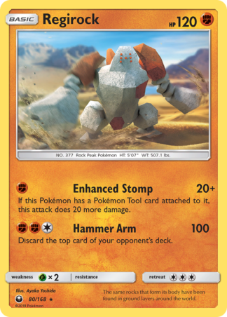 Regirock 80 / 168