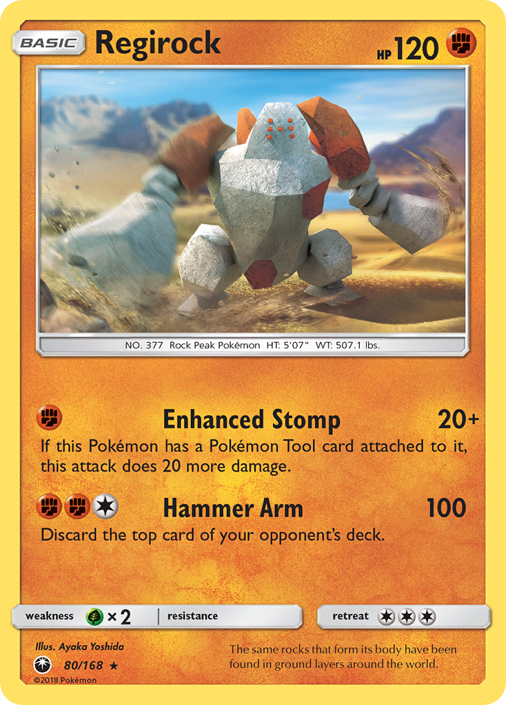 Regirock 80 / 168