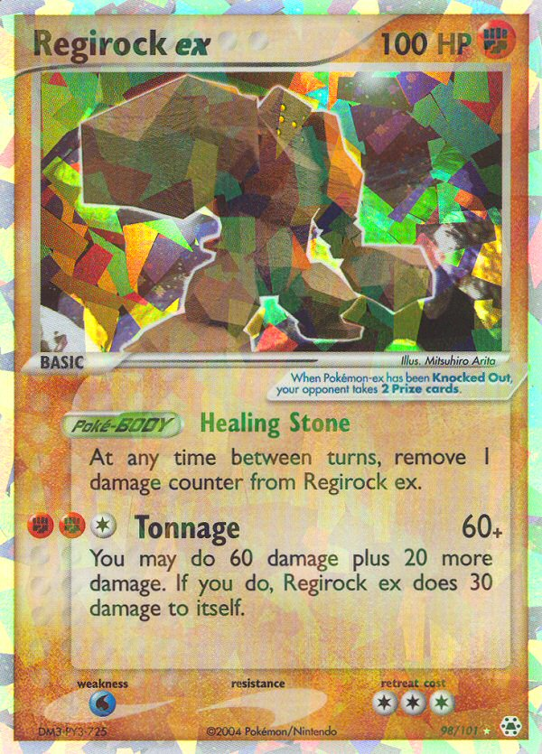 Regirock ex 98 / 101