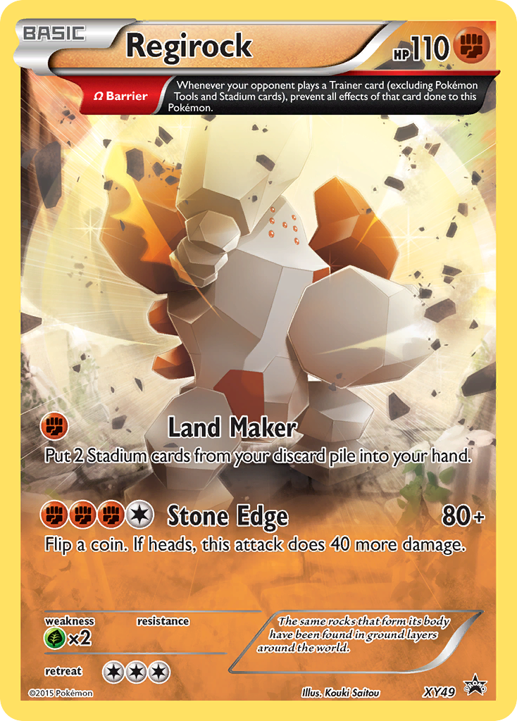 Regirock XY49 / 211