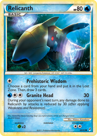 Relicanth 69 / 95