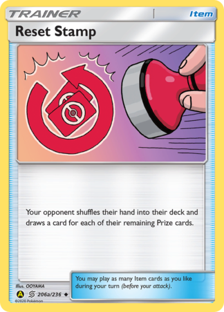 Reset Stamp 206a / 236