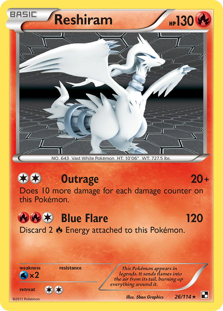 Reshiram 26 / 114