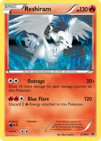 Reshiram 21 / 99