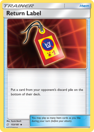 Return Label 153 / 181