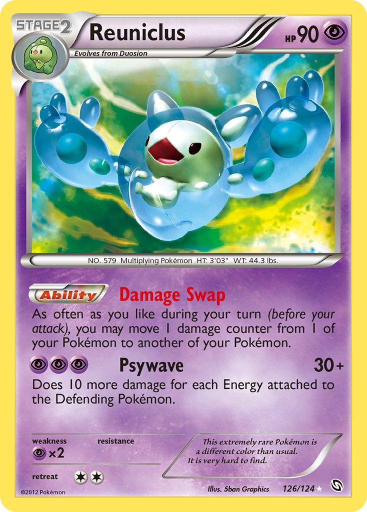 Reuniclus 126 / 124