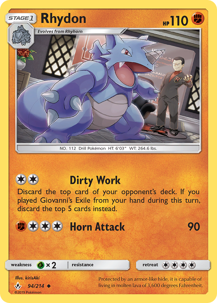 Rhydon 94 / 214
