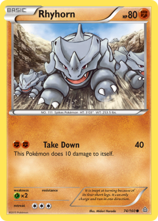 Rhyhorn 74 / 160