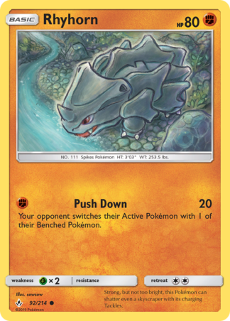 Rhyhorn 92 / 214