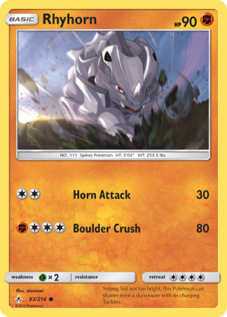 Rhyhorn 93 / 214