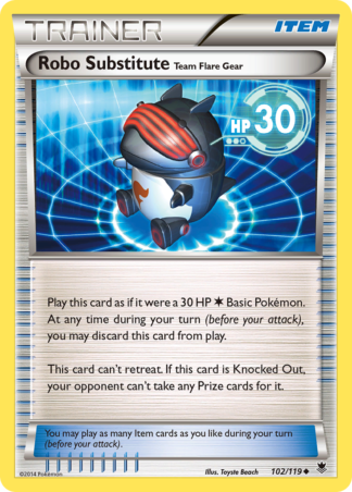 Robo Substitute Team Flare Gear 102 / 119