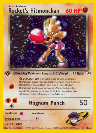 Rocket's Hitmonchan 11 / 132