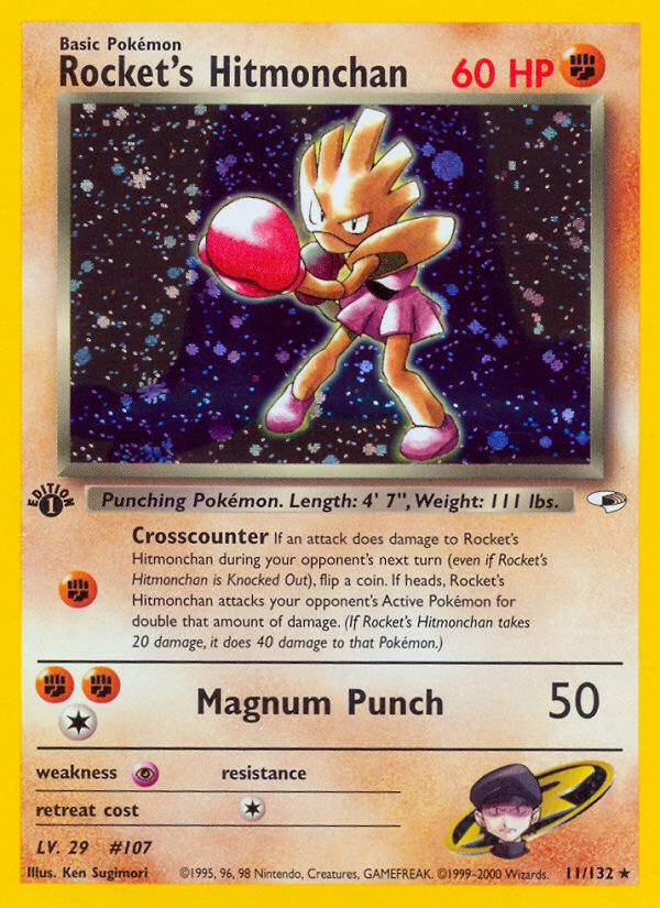 Rocket's Hitmonchan 11 / 132