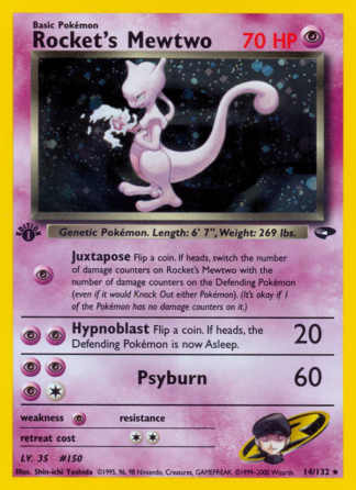 Rocket's Mewtwo 14 / 132