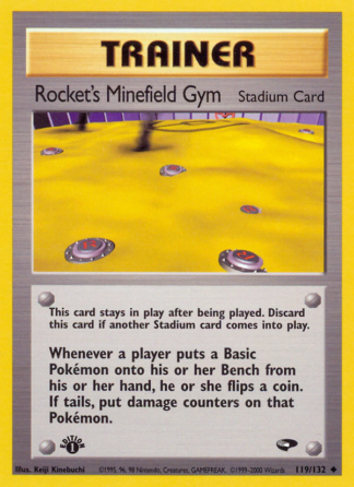 Rocket's Minefield Gym 119 / 132