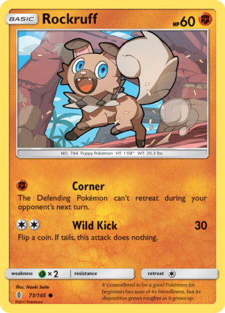 Rockruff 73 / 145