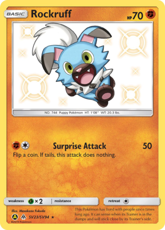 Rockruff SV23 / 68