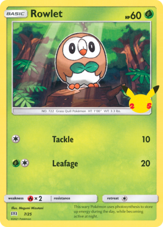 Rowlet 7 / 25
