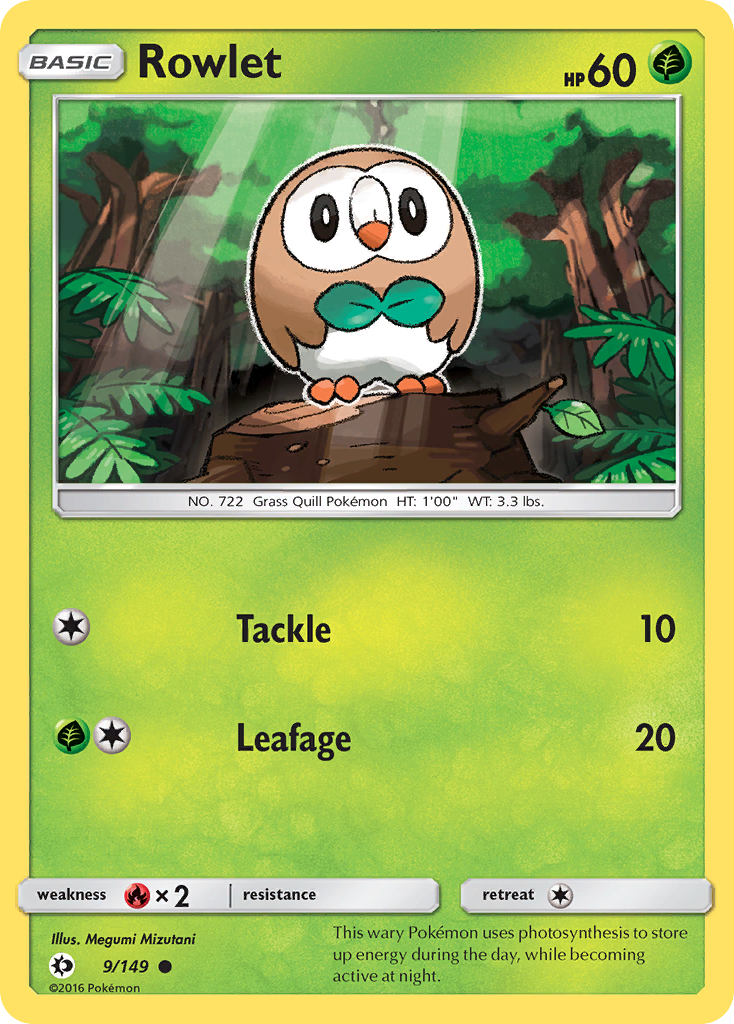 Rowlet 9 / 149