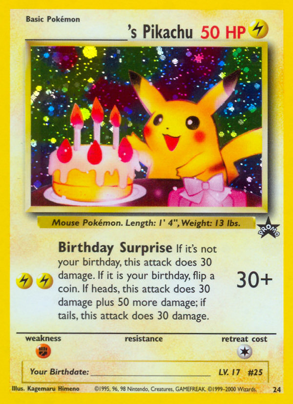 _____'s Pikachu 24 / 53