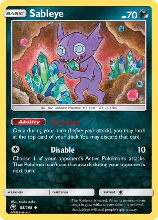 Sableye 88 / 168