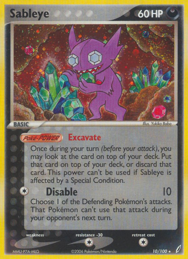 Sableye 10 / 100