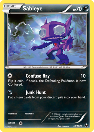 Sableye 62 / 108
