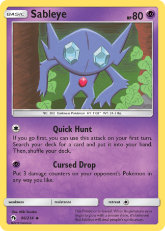 Sableye 96 / 214