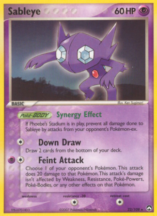 Sableye 22 / 108