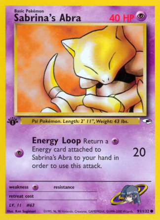Sabrina's Abra 91 / 132