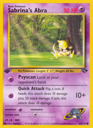 Sabrina's Abra 94 / 132