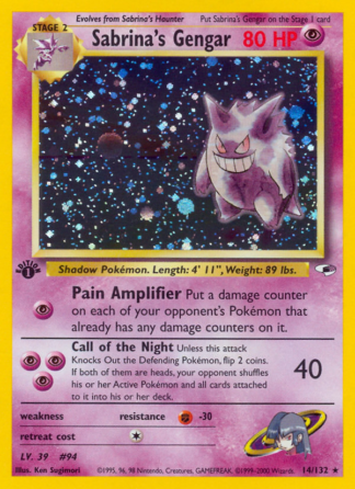 Sabrina's Gengar 14 / 132