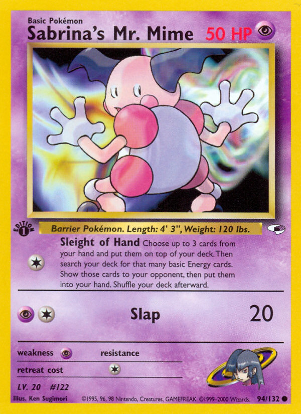 Sabrina's Mr. Mime 94 / 132