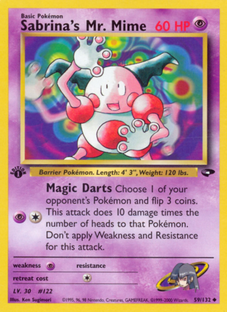 Sabrina's Mr. Mime 59 / 132