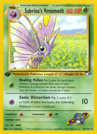 Sabrina's Venomoth 34 / 132