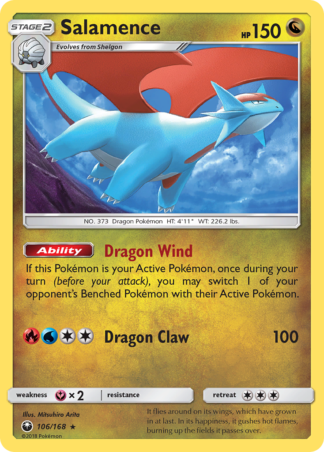 Salamence 106 / 168