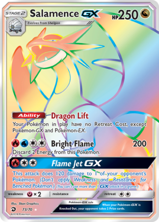 Salamence-GX 73 / 70