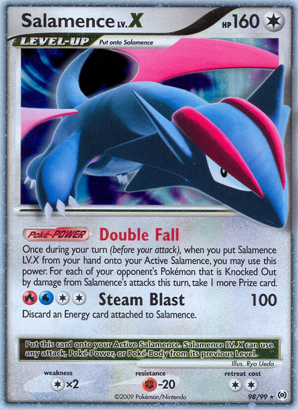 Salamence LV.X 98 / 99