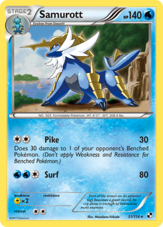 Samurott 31 / 114