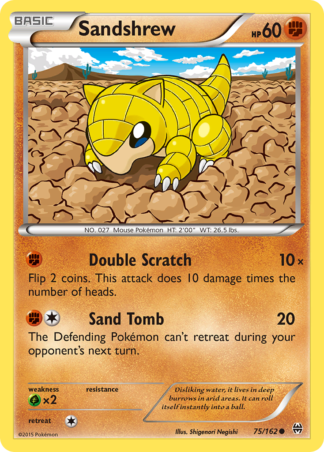 Sandshrew 75 / 162