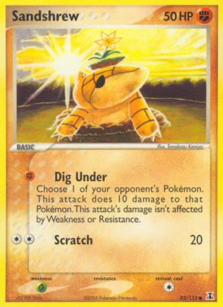 Sandshrew 82 / 113
