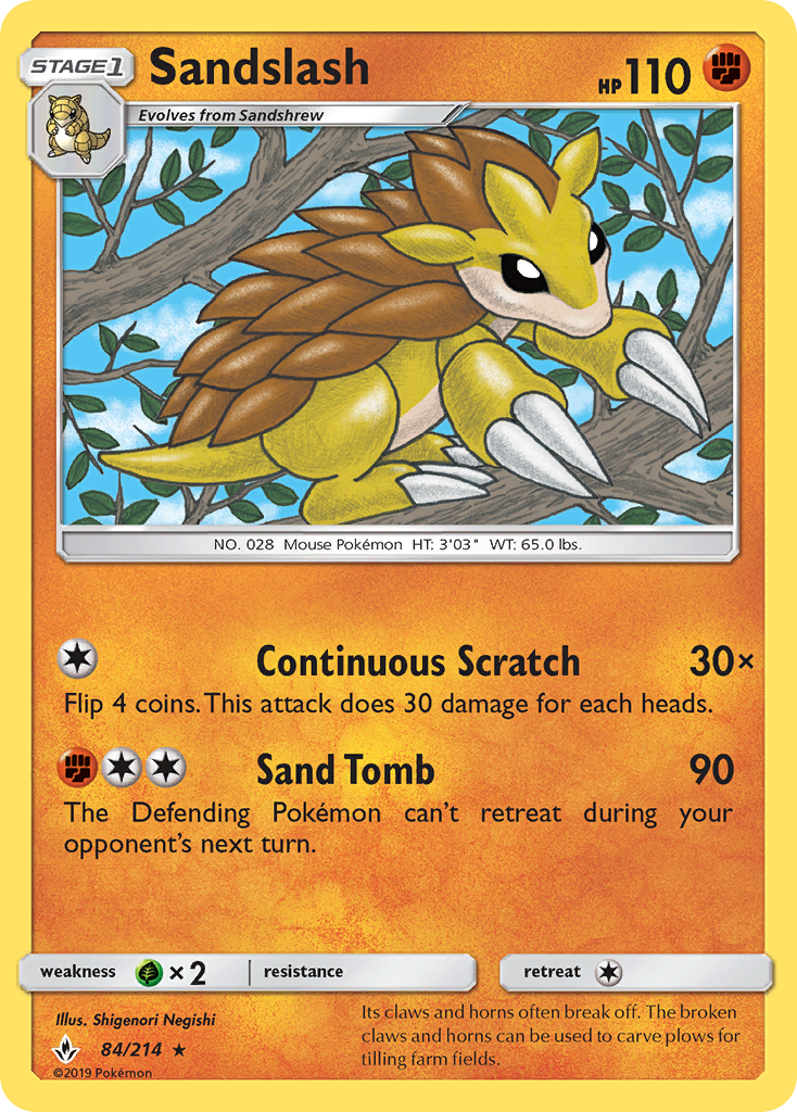 Sandslash 84 / 214