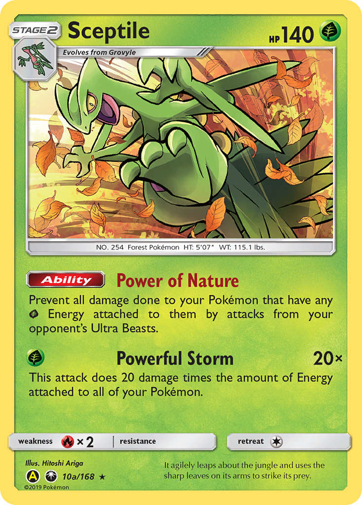 Sceptile 10a / 168
