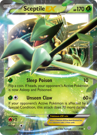 Sceptile-EX 7 / 98